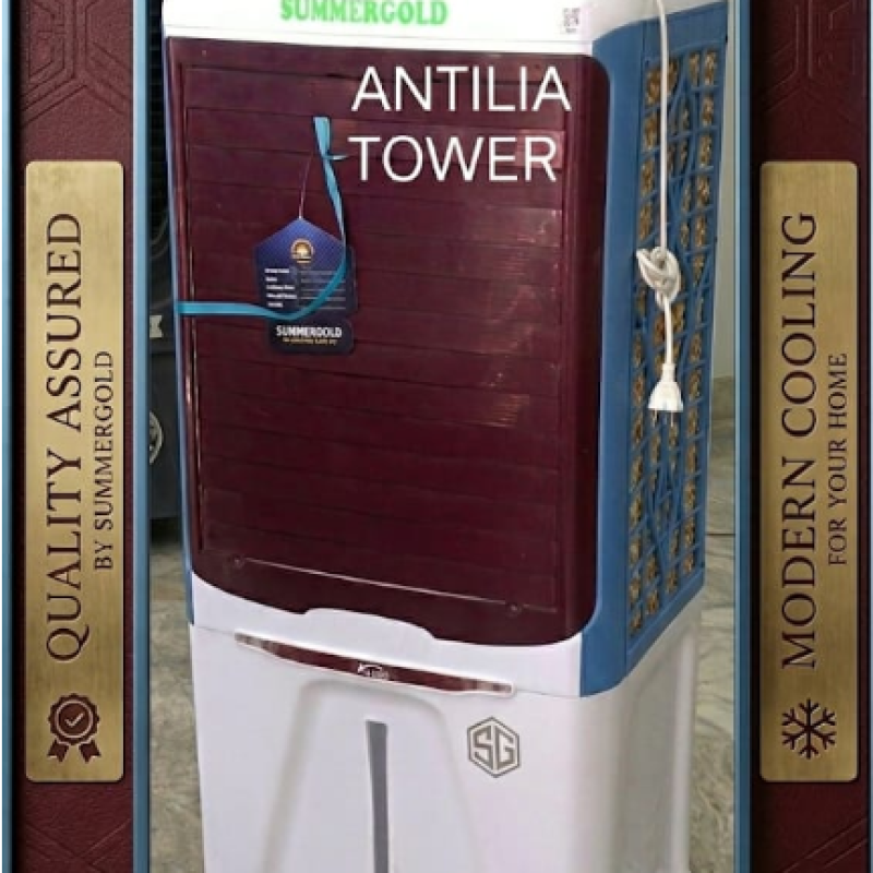 ANTILIA Tower Air Cooler | Modern Premium Design | Large Cooling Pads | Powerful Air Flow | Home & Office Use | ₹3750