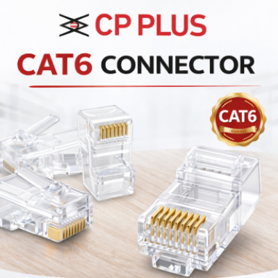 CP Plus CAT6 Connector